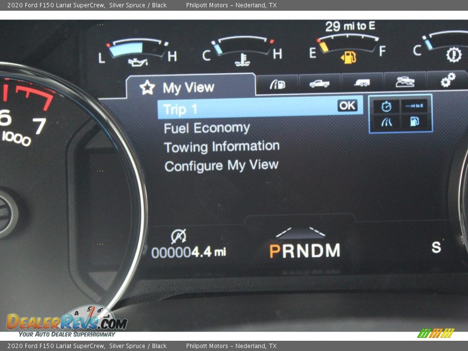 2020 Ford F150 Lariat SuperCrew Silver Spruce / Black Photo #17