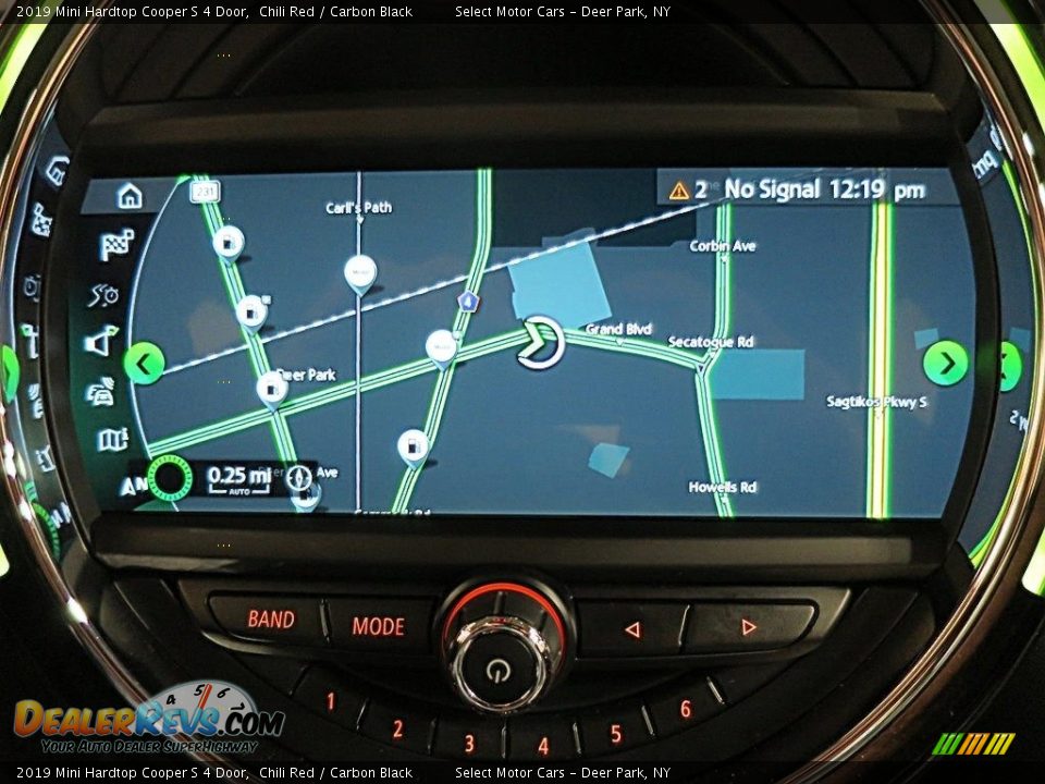 2019 Mini Hardtop Cooper S 4 Door Chili Red / Carbon Black Photo #22