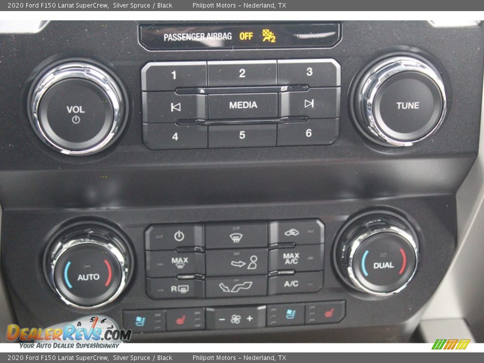 2020 Ford F150 Lariat SuperCrew Silver Spruce / Black Photo #19