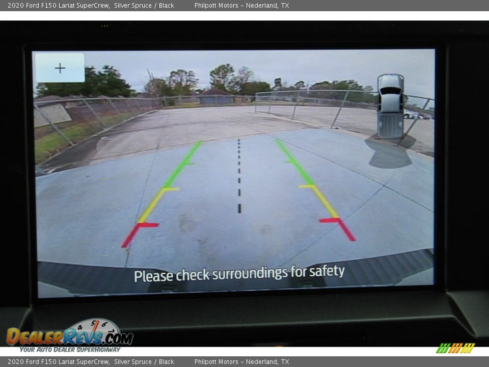 2020 Ford F150 Lariat SuperCrew Silver Spruce / Black Photo #21