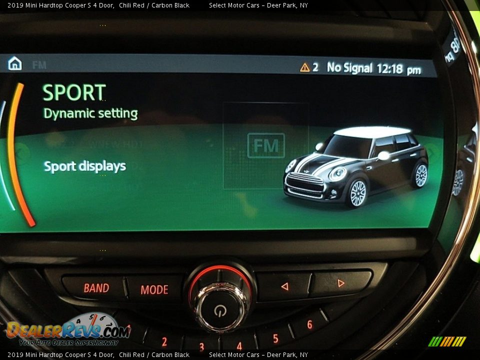 2019 Mini Hardtop Cooper S 4 Door Chili Red / Carbon Black Photo #25