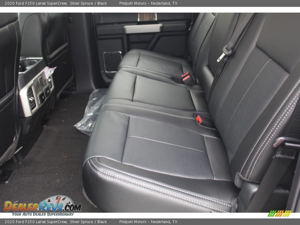 2020 Ford F150 Lariat SuperCrew Silver Spruce / Black Photo #23