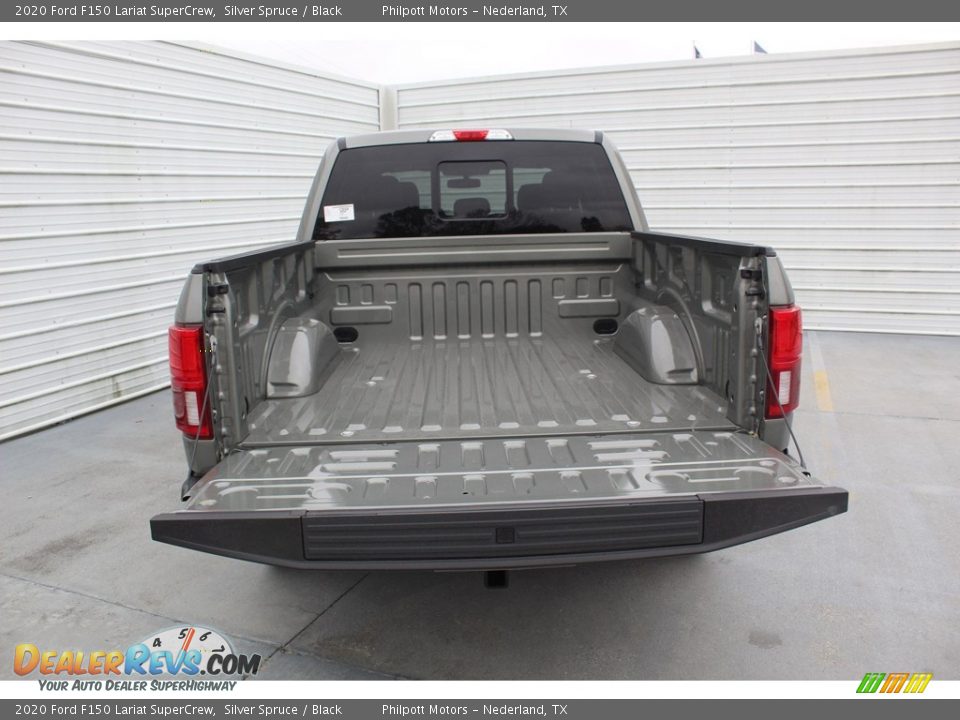 2020 Ford F150 Lariat SuperCrew Silver Spruce / Black Photo #24