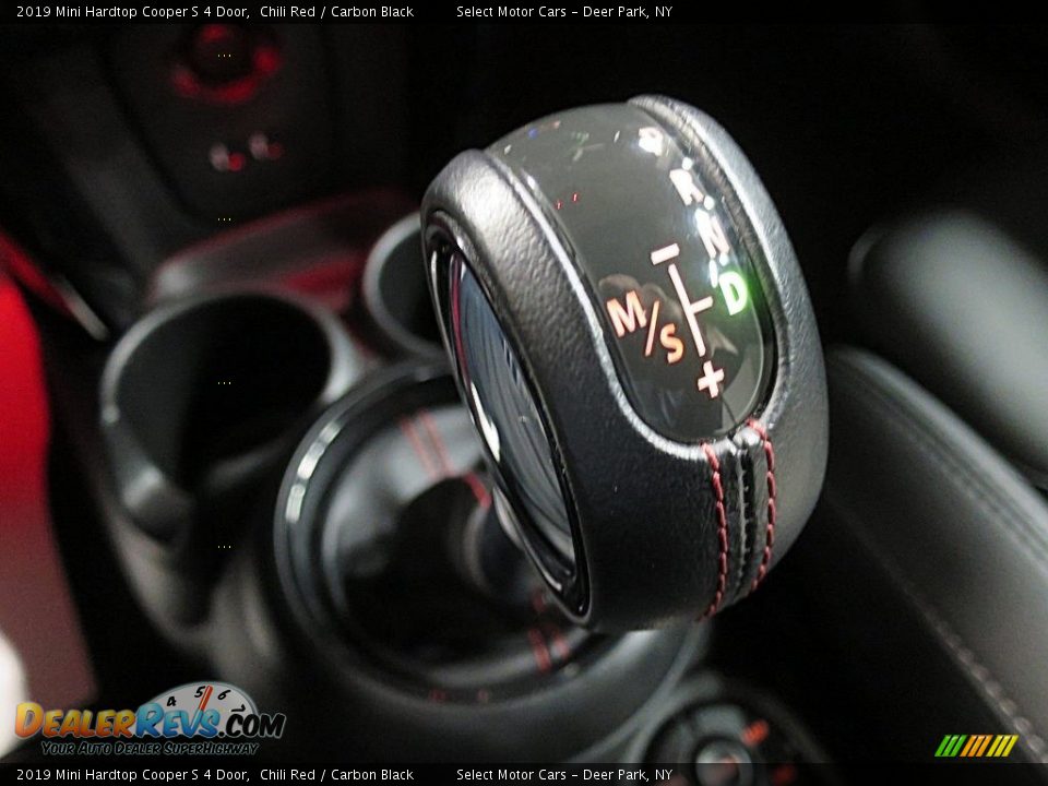 2019 Mini Hardtop Cooper S 4 Door Chili Red / Carbon Black Photo #30