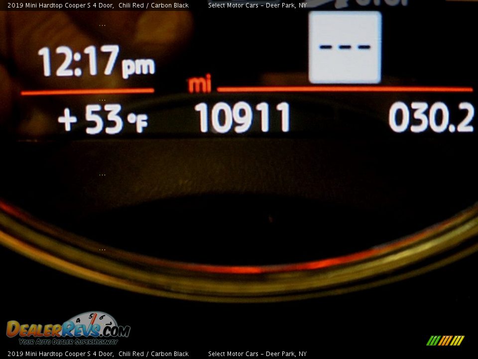 2019 Mini Hardtop Cooper S 4 Door Chili Red / Carbon Black Photo #33
