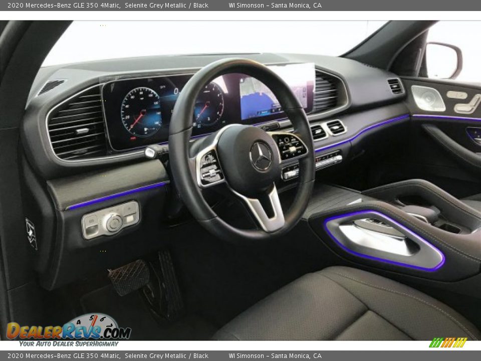 2020 Mercedes-Benz GLE 350 4Matic Selenite Grey Metallic / Black Photo #4