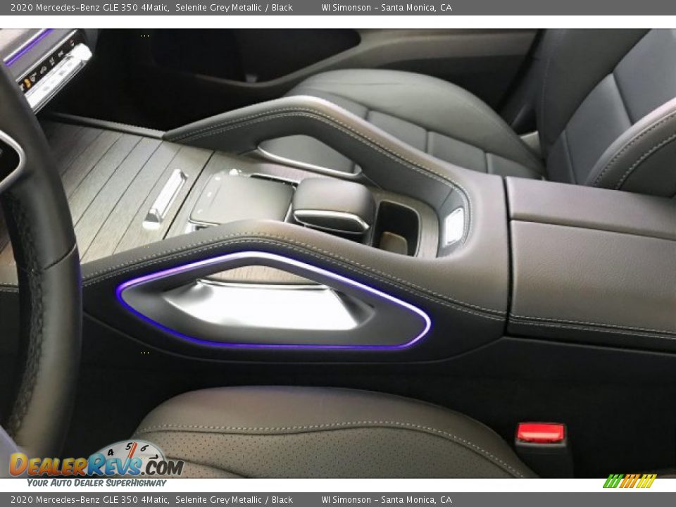 2020 Mercedes-Benz GLE 350 4Matic Selenite Grey Metallic / Black Photo #7