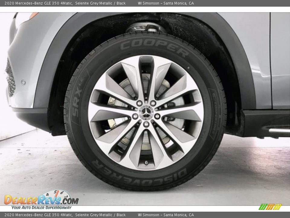 2020 Mercedes-Benz GLE 350 4Matic Selenite Grey Metallic / Black Photo #9