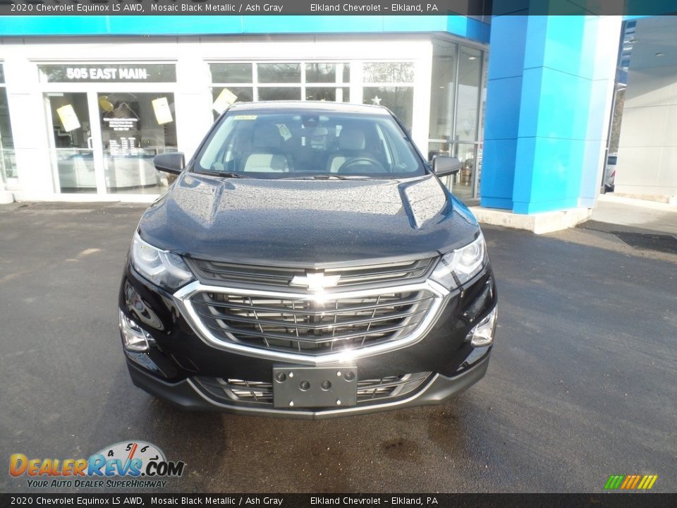 2020 Chevrolet Equinox LS AWD Mosaic Black Metallic / Ash Gray Photo #3