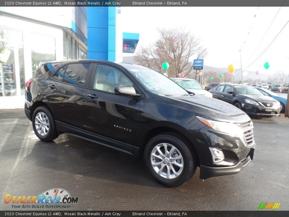 2020 Chevrolet Equinox LS AWD Mosaic Black Metallic / Ash Gray Photo #5