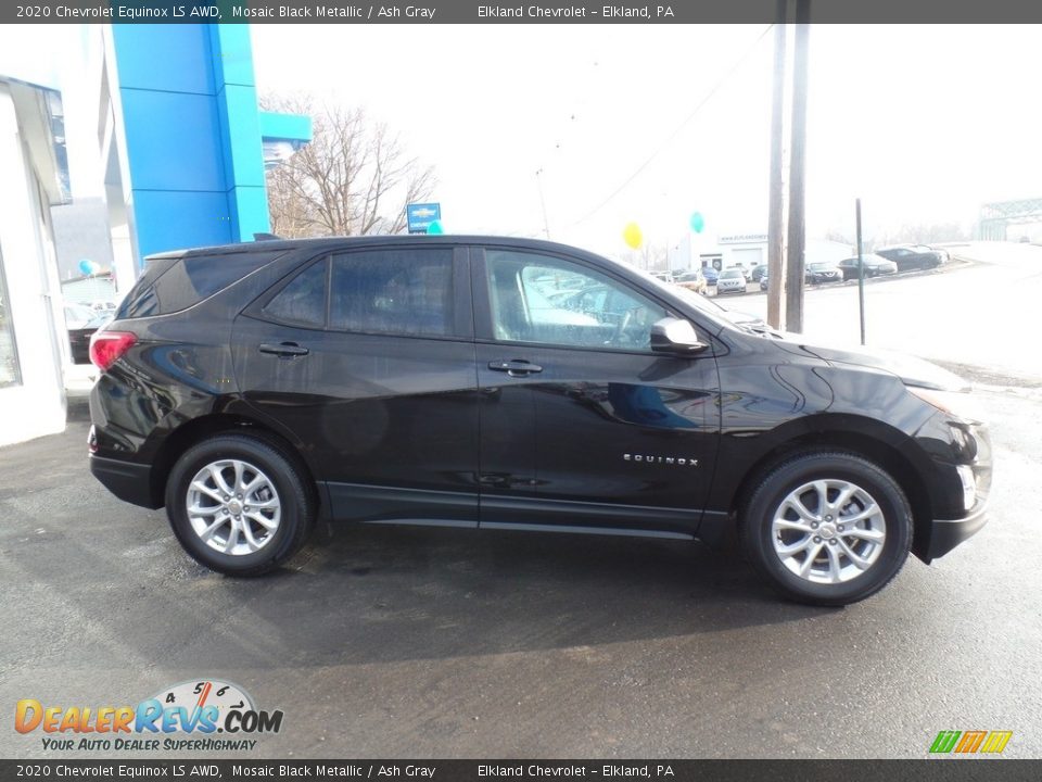 2020 Chevrolet Equinox LS AWD Mosaic Black Metallic / Ash Gray Photo #6