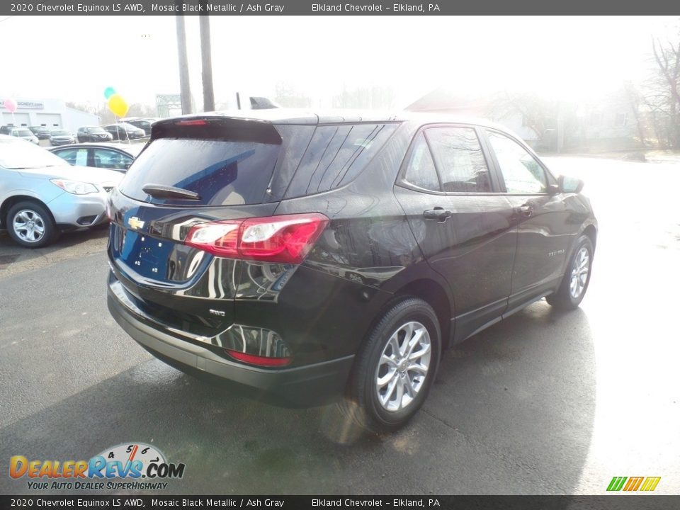2020 Chevrolet Equinox LS AWD Mosaic Black Metallic / Ash Gray Photo #7
