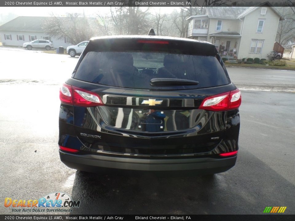 2020 Chevrolet Equinox LS AWD Mosaic Black Metallic / Ash Gray Photo #8