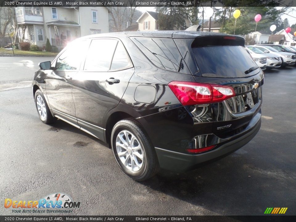 2020 Chevrolet Equinox LS AWD Mosaic Black Metallic / Ash Gray Photo #9