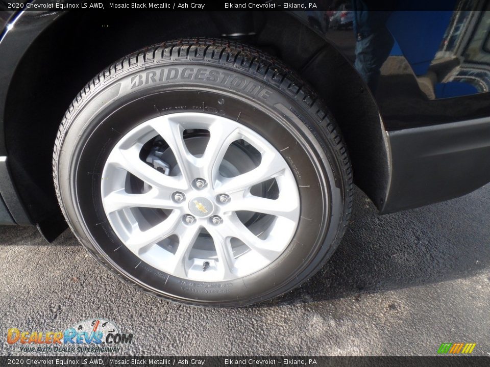 2020 Chevrolet Equinox LS AWD Mosaic Black Metallic / Ash Gray Photo #11