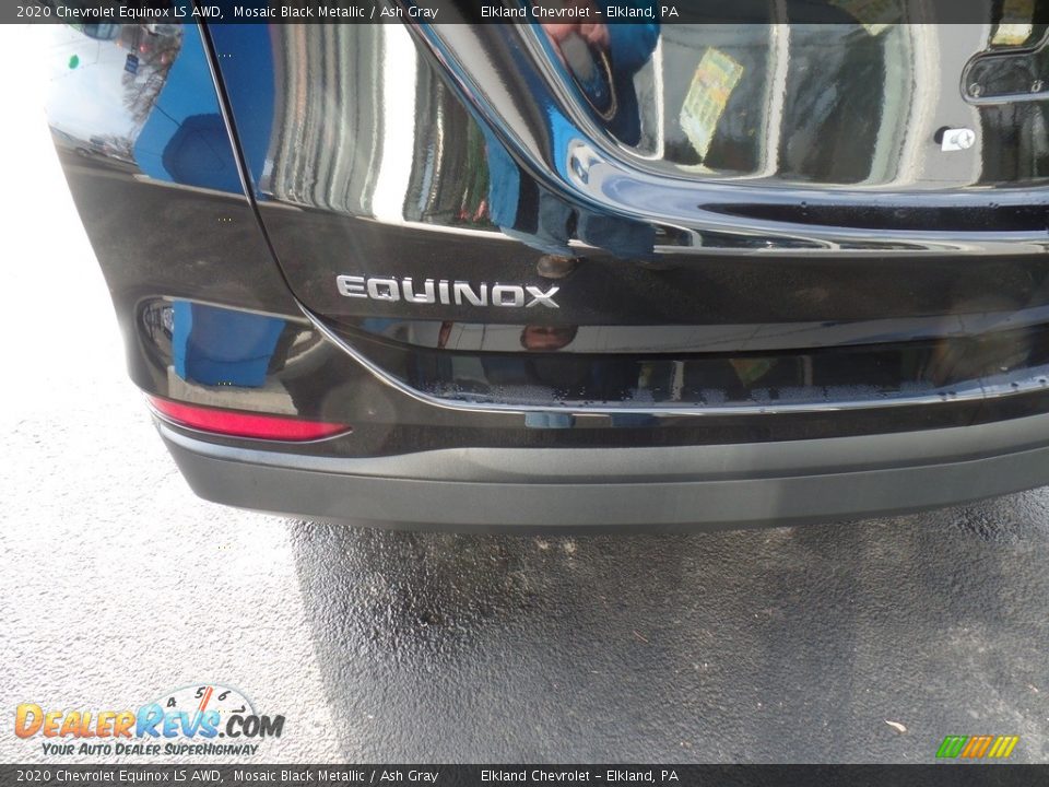 2020 Chevrolet Equinox LS AWD Mosaic Black Metallic / Ash Gray Photo #12