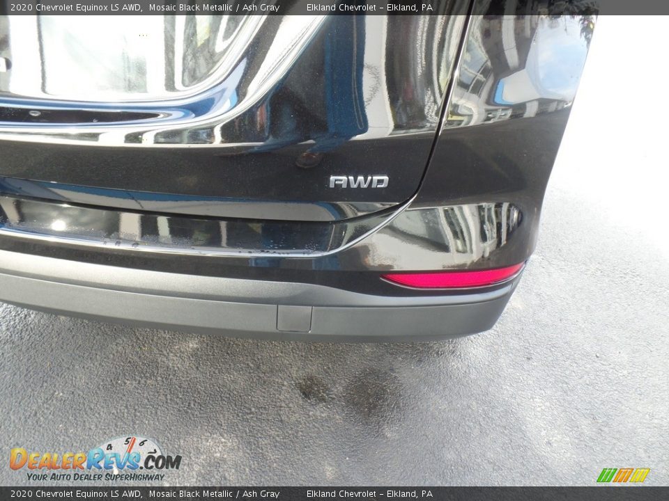 2020 Chevrolet Equinox LS AWD Mosaic Black Metallic / Ash Gray Photo #13