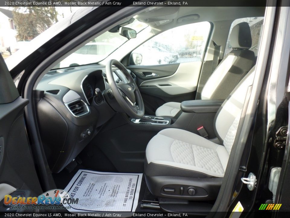 2020 Chevrolet Equinox LS AWD Mosaic Black Metallic / Ash Gray Photo #16
