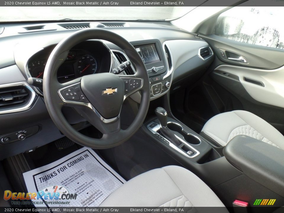 2020 Chevrolet Equinox LS AWD Mosaic Black Metallic / Ash Gray Photo #17