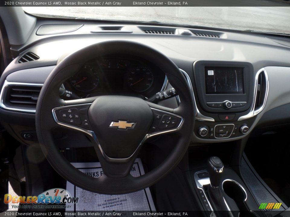 2020 Chevrolet Equinox LS AWD Mosaic Black Metallic / Ash Gray Photo #18