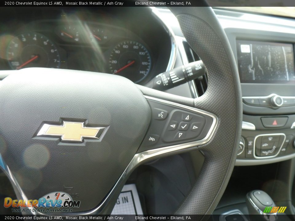 2020 Chevrolet Equinox LS AWD Mosaic Black Metallic / Ash Gray Photo #19