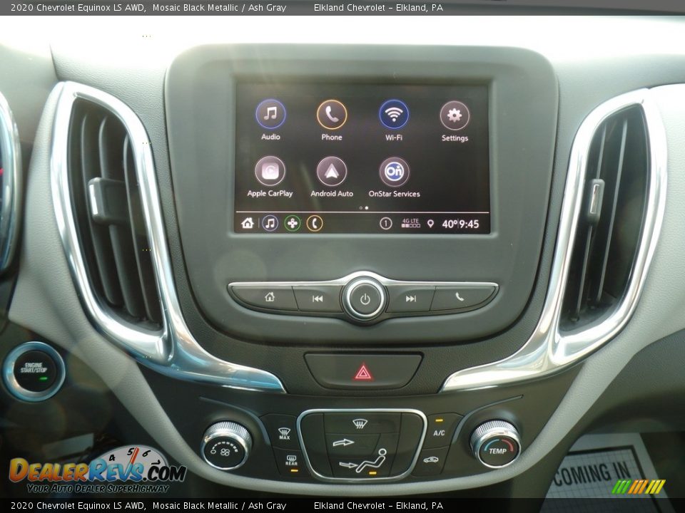 2020 Chevrolet Equinox LS AWD Mosaic Black Metallic / Ash Gray Photo #23
