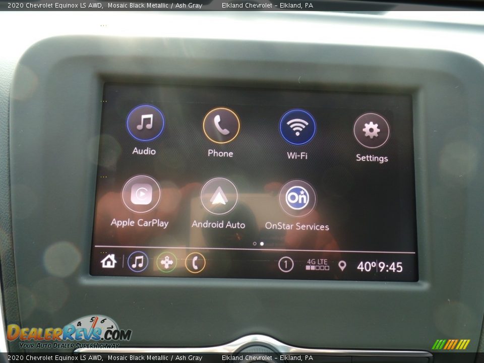 2020 Chevrolet Equinox LS AWD Mosaic Black Metallic / Ash Gray Photo #24