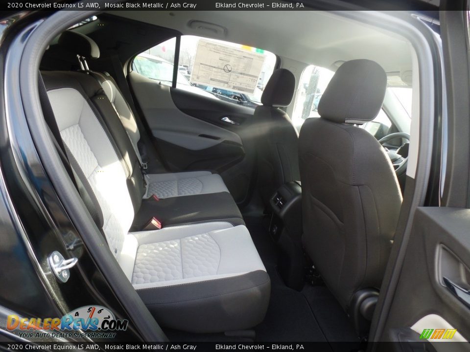 2020 Chevrolet Equinox LS AWD Mosaic Black Metallic / Ash Gray Photo #34