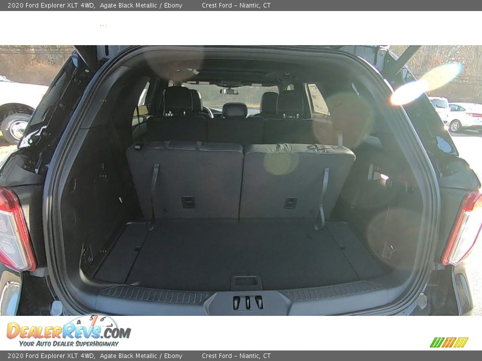 2020 Ford Explorer XLT 4WD Agate Black Metallic / Ebony Photo #20