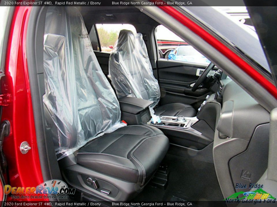 2020 Ford Explorer ST 4WD Rapid Red Metallic / Ebony Photo #11
