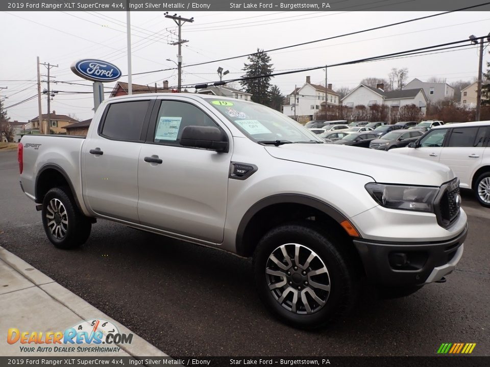 Front 3/4 View of 2019 Ford Ranger XLT SuperCrew 4x4 Photo #3