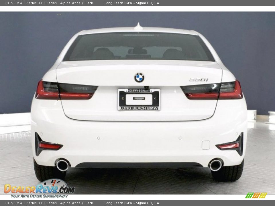 2019 BMW 3 Series 330i Sedan Alpine White / Black Photo #3