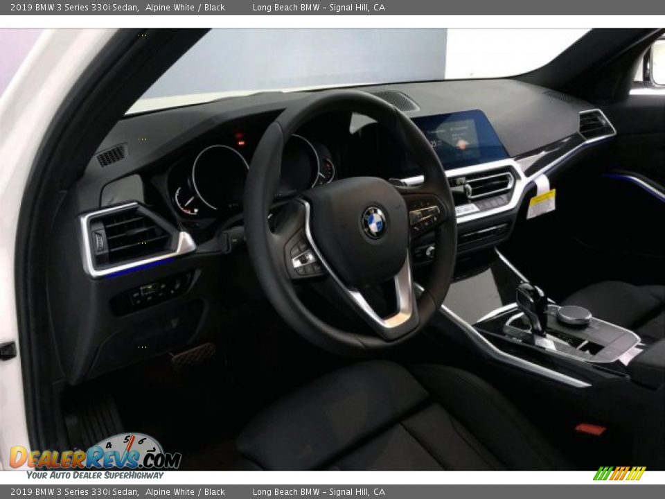 2019 BMW 3 Series 330i Sedan Alpine White / Black Photo #4