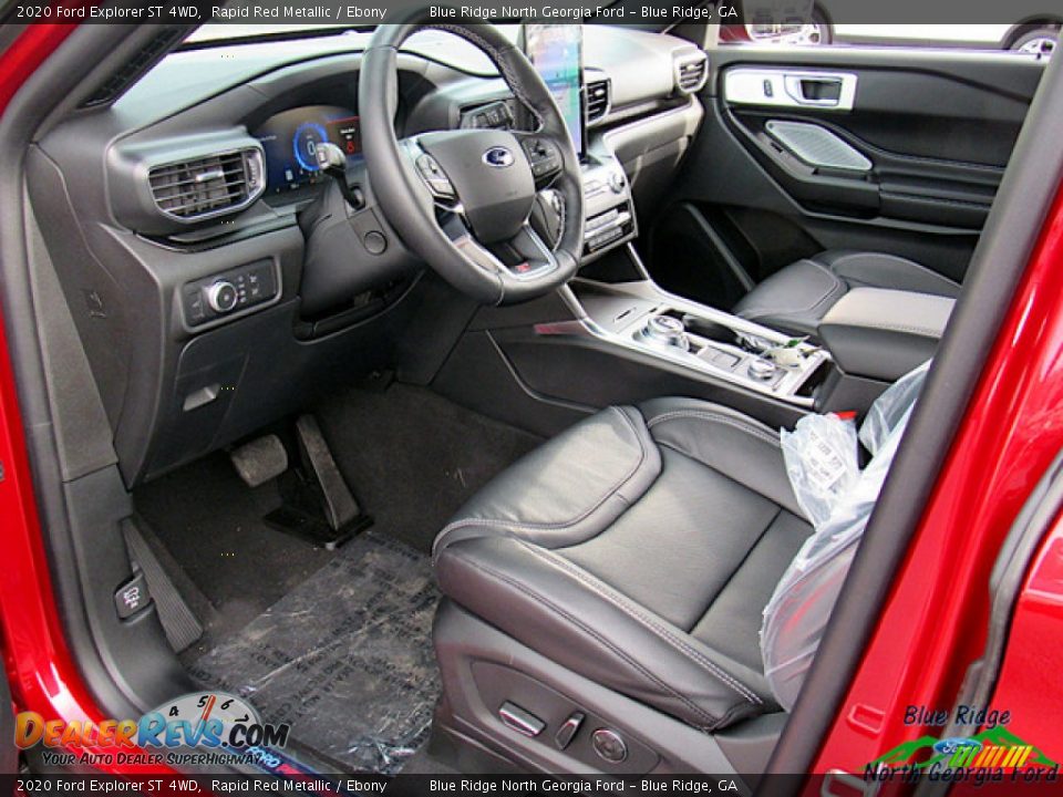 2020 Ford Explorer ST 4WD Rapid Red Metallic / Ebony Photo #31