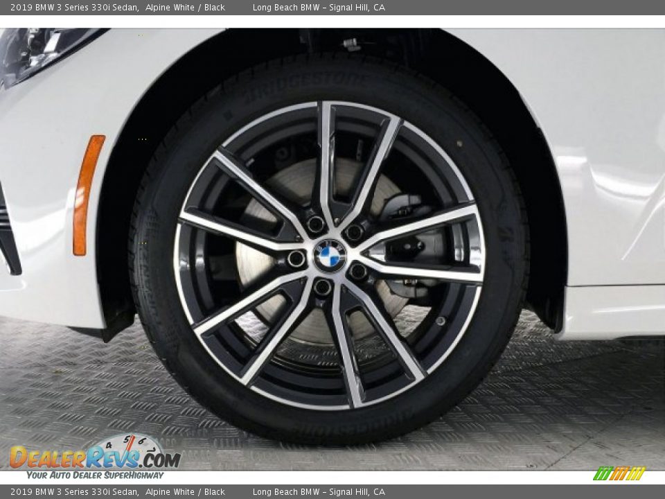 2019 BMW 3 Series 330i Sedan Alpine White / Black Photo #9