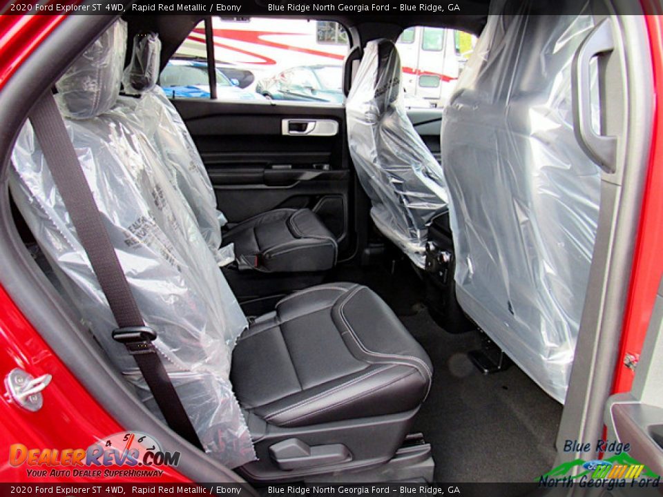 2020 Ford Explorer ST 4WD Rapid Red Metallic / Ebony Photo #33