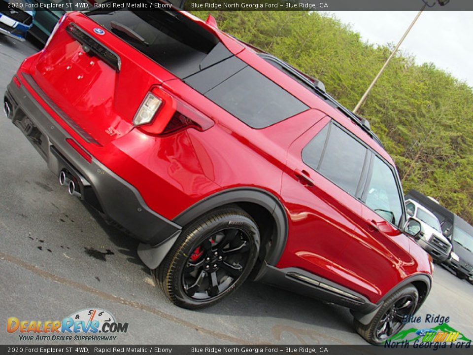 2020 Ford Explorer ST 4WD Rapid Red Metallic / Ebony Photo #36