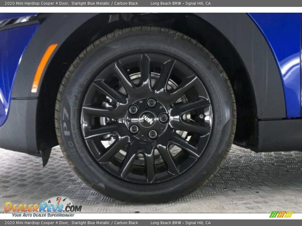 2020 Mini Hardtop Cooper 4 Door Starlight Blue Metallic / Carbon Black Photo #9