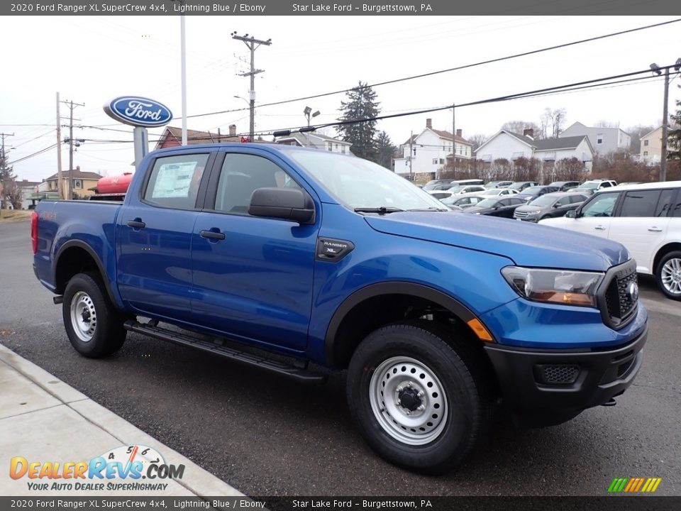 Front 3/4 View of 2020 Ford Ranger XL SuperCrew 4x4 Photo #3