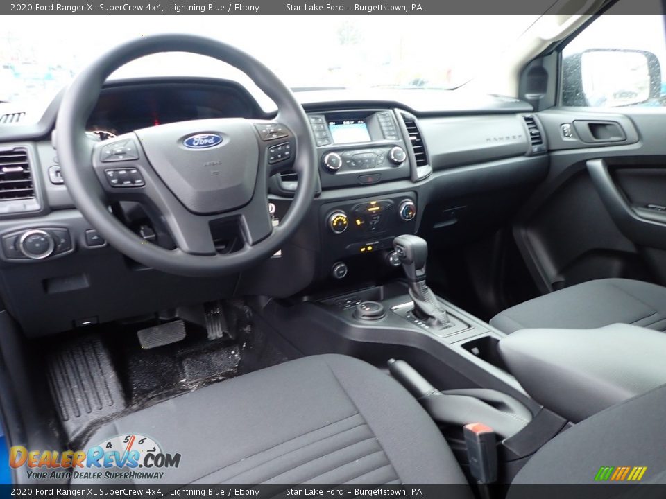 Front Seat of 2020 Ford Ranger XL SuperCrew 4x4 Photo #14
