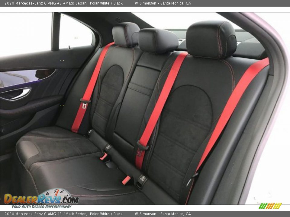 2020 Mercedes-Benz C AMG 43 4Matic Sedan Polar White / Black Photo #15