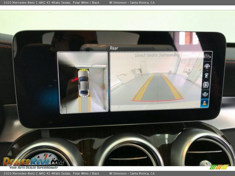 2020 Mercedes-Benz C AMG 43 4Matic Sedan Polar White / Black Photo #21