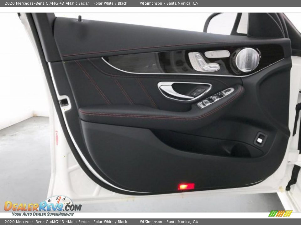 2020 Mercedes-Benz C AMG 43 4Matic Sedan Polar White / Black Photo #25
