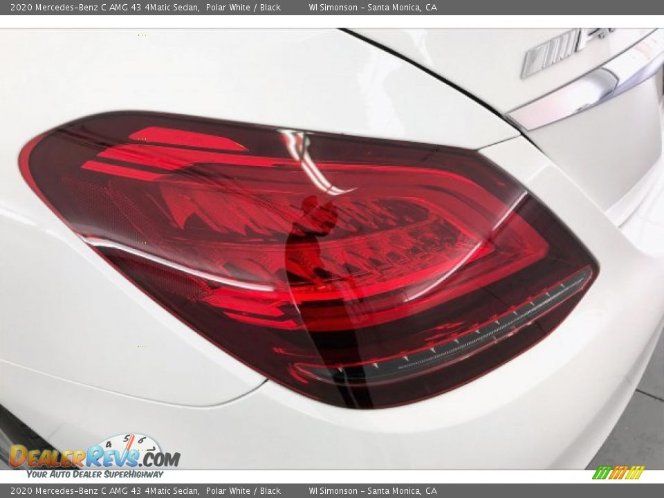 2020 Mercedes-Benz C AMG 43 4Matic Sedan Polar White / Black Photo #26
