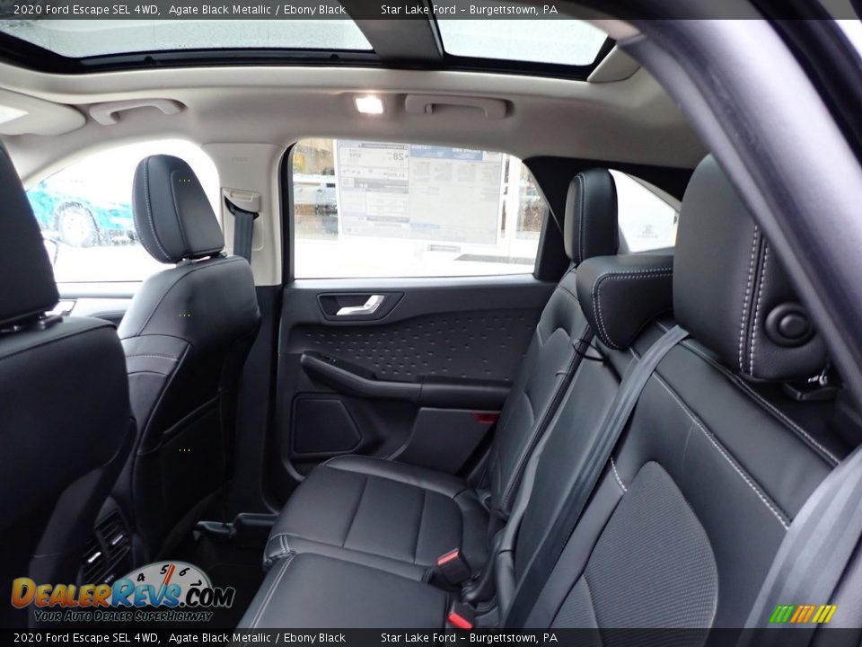 Rear Seat of 2020 Ford Escape SEL 4WD Photo #14