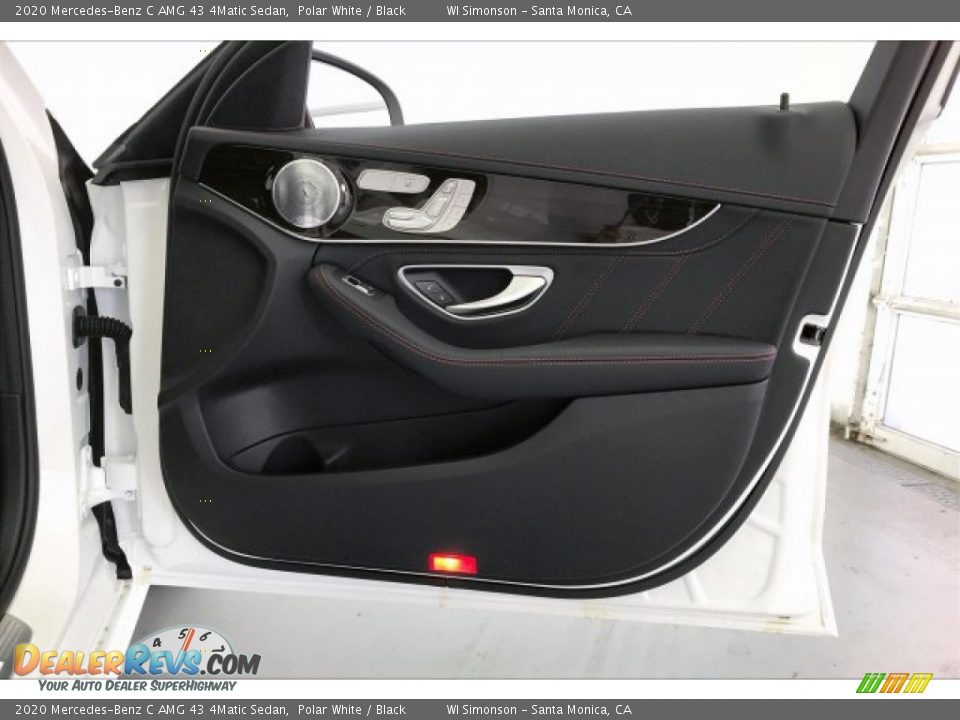2020 Mercedes-Benz C AMG 43 4Matic Sedan Polar White / Black Photo #30