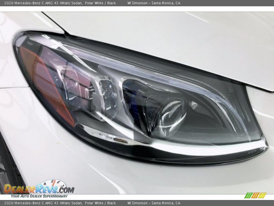 2020 Mercedes-Benz C AMG 43 4Matic Sedan Polar White / Black Photo #32
