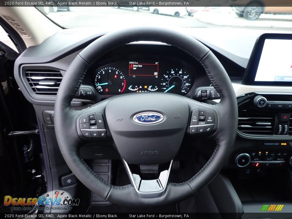 2020 Ford Escape SEL 4WD Steering Wheel Photo #17