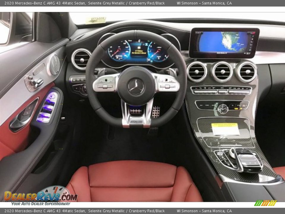 Dashboard of 2020 Mercedes-Benz C AMG 43 4Matic Sedan Photo #4