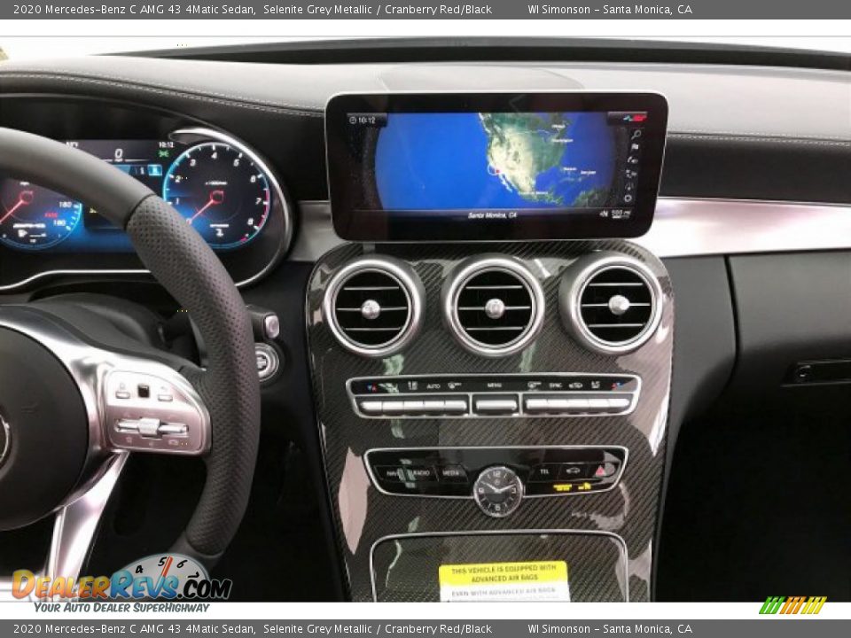 Navigation of 2020 Mercedes-Benz C AMG 43 4Matic Sedan Photo #5
